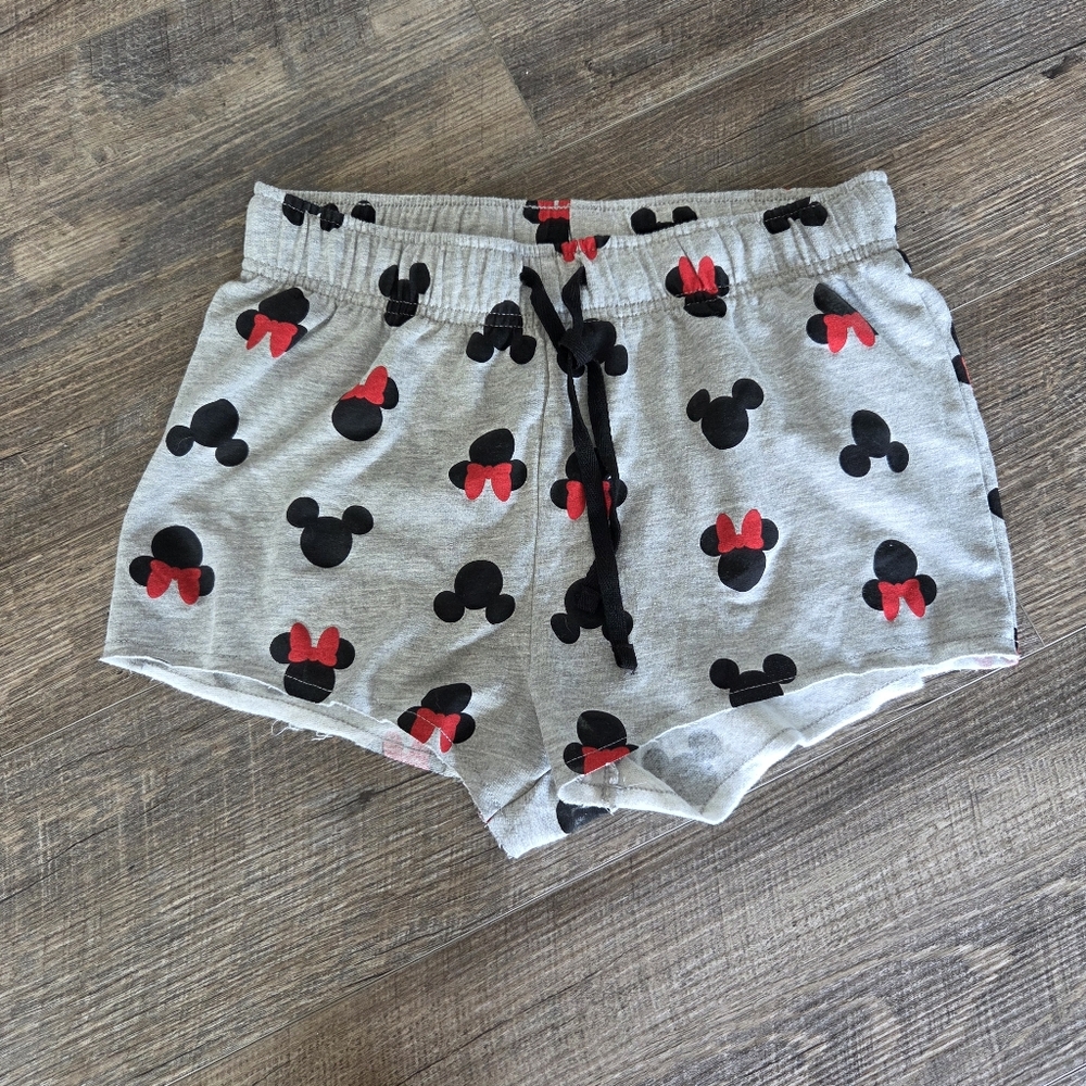 Disney MINI Mouse And MICKEY MOUSE Shorts Size Small Loungewear